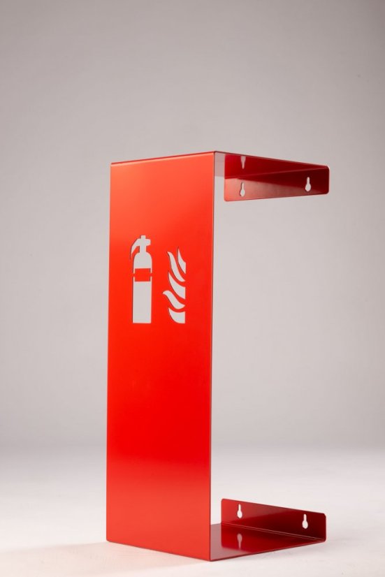 Designový kryt pro hasicí přístroje ASPERA FIRE - Výška: 540 mm, Barva: černá - RAL 9005