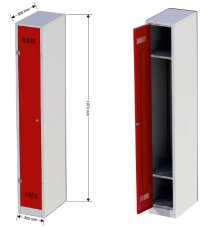 Šatní skříňka Aspera Locker