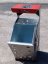 Odpadkový koš Aspera Single - Volby štítu: Jednoduchý štít bez loga a bez popelníku
