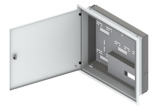 Skříň elektroměrového rozváděče Aspera REV 22 vhodné i pro fotovoltaiku - Krytí: IP 43, Barva: antracit - RAL 7016