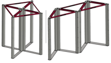 Multifunkční rám Aspera Modular